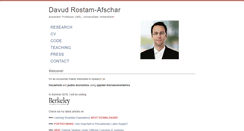 Desktop Screenshot of davud.rostam-afschar.de